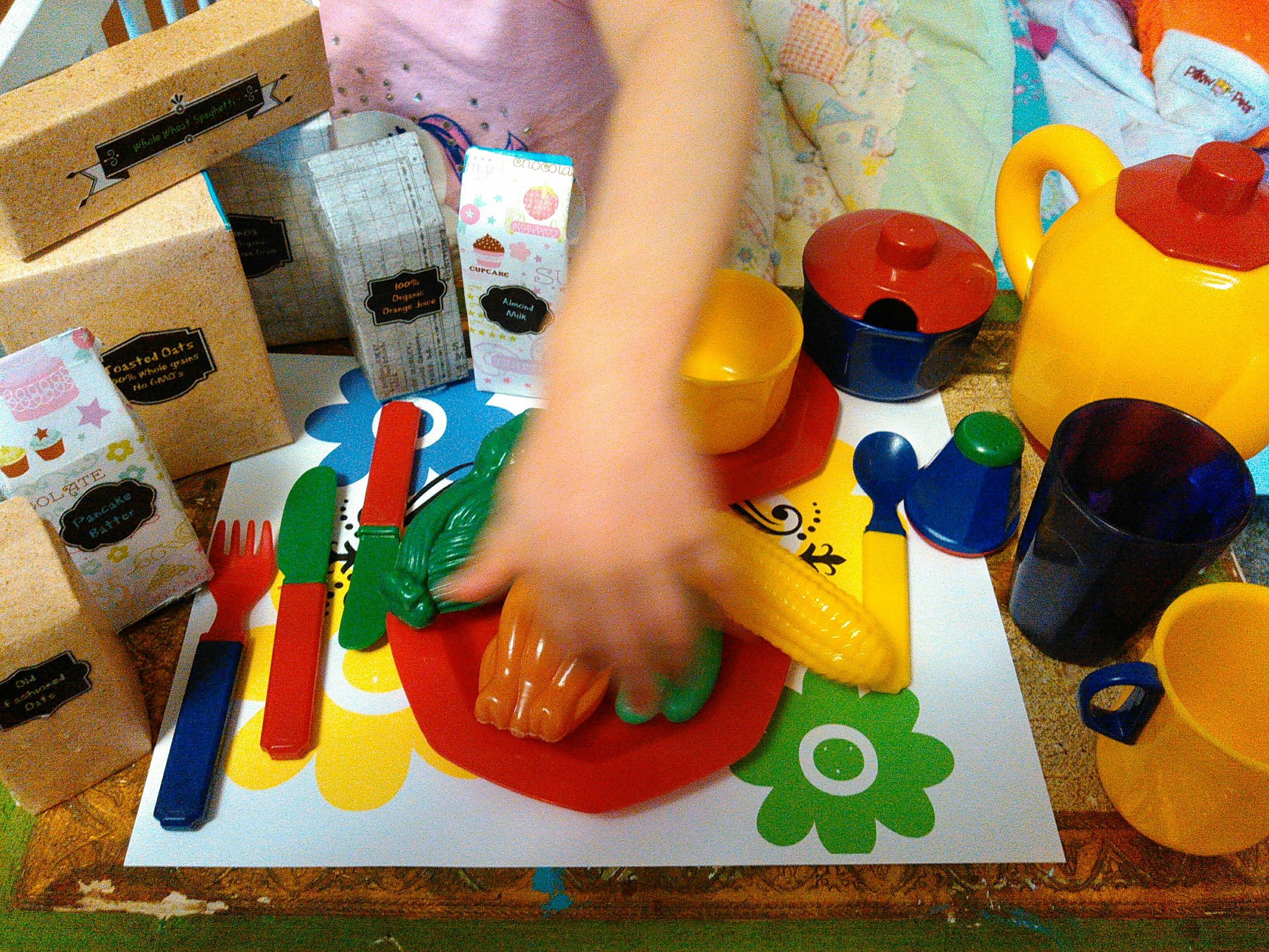 Personalize You Child's Play-food