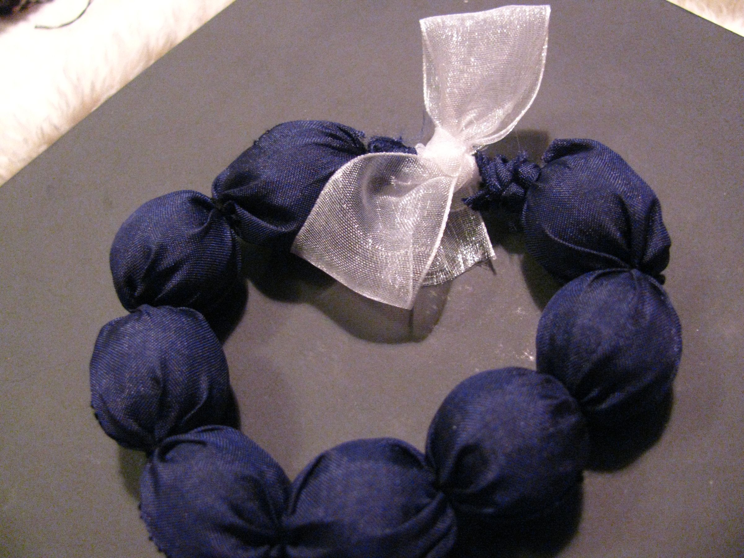 Heartwarming Fabric Bracelet