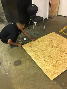 Apply Plywood to Shipping Pallet & Place Shipping Pallet
