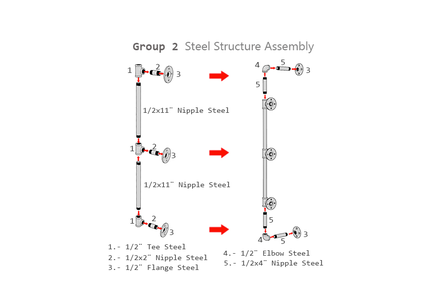 Assembly of the Steel Structure