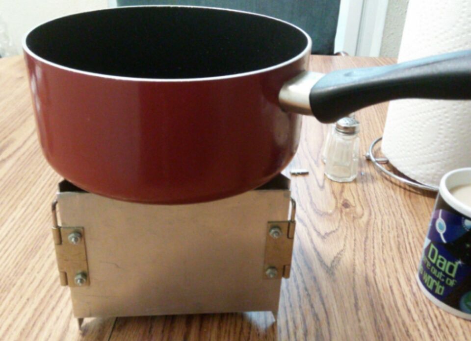 Collapsible Camping/emergency Stove.