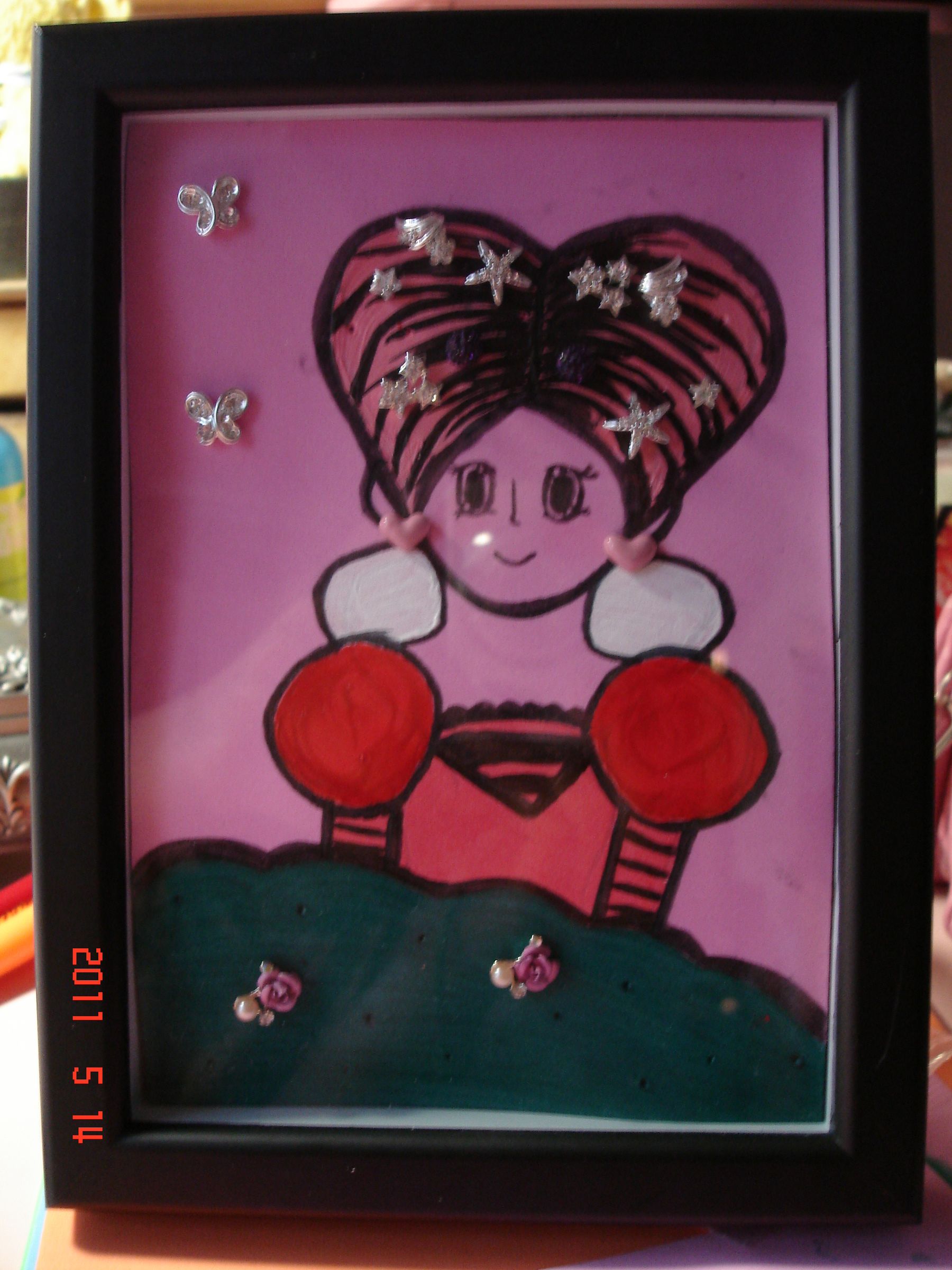 Earring Photo Frame Holder