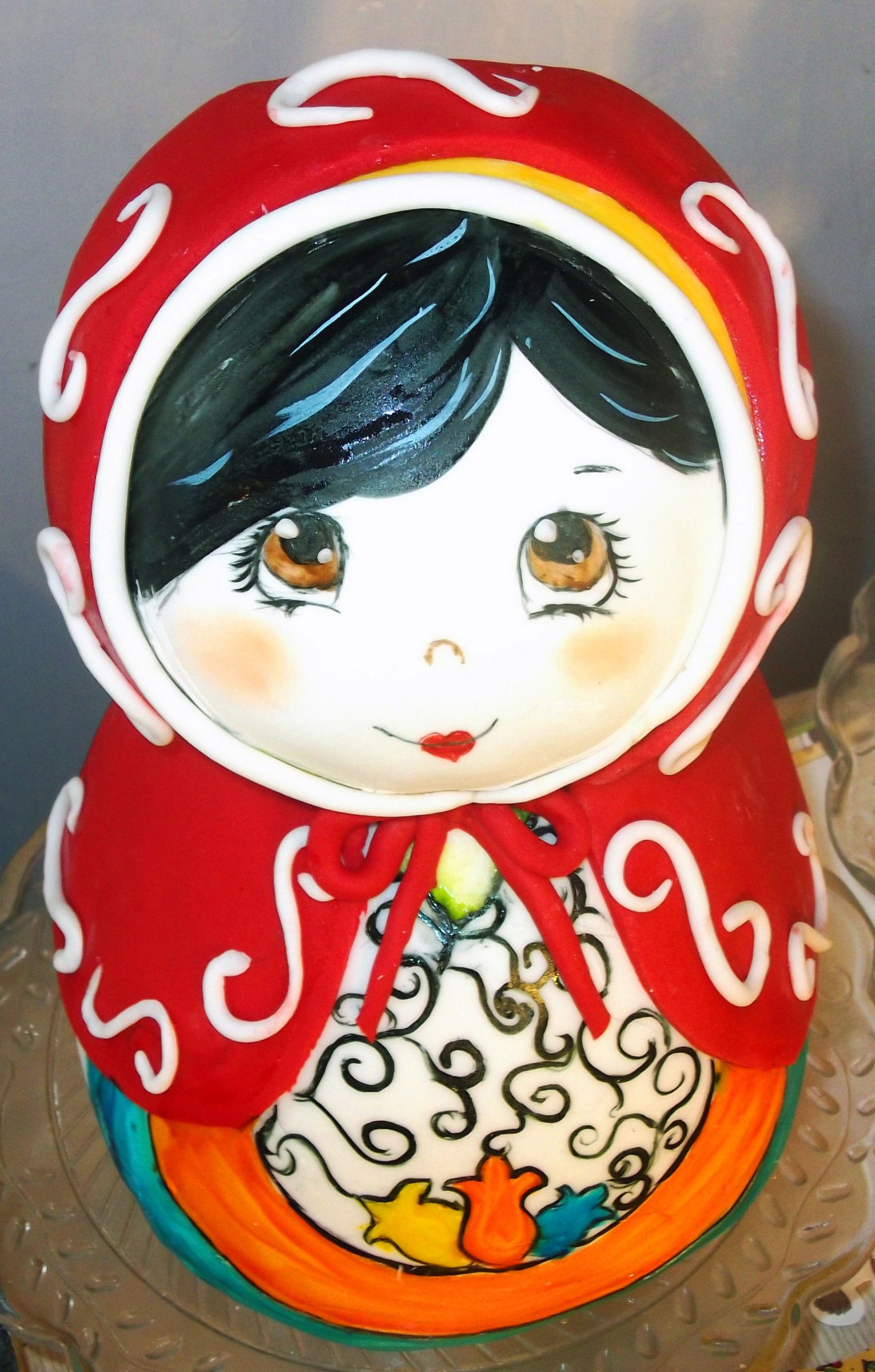 Russian Doll Cupcake