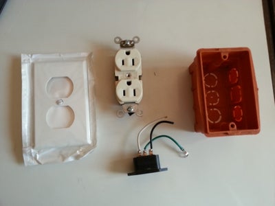 Manual /Automatic Power Outlet Extension  for Use With Relays