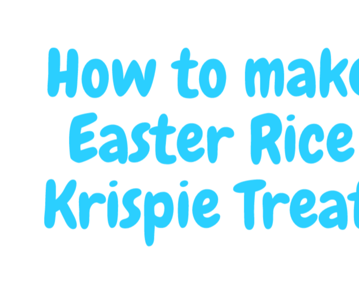 How to Make Easter Rice Krispie Treats 