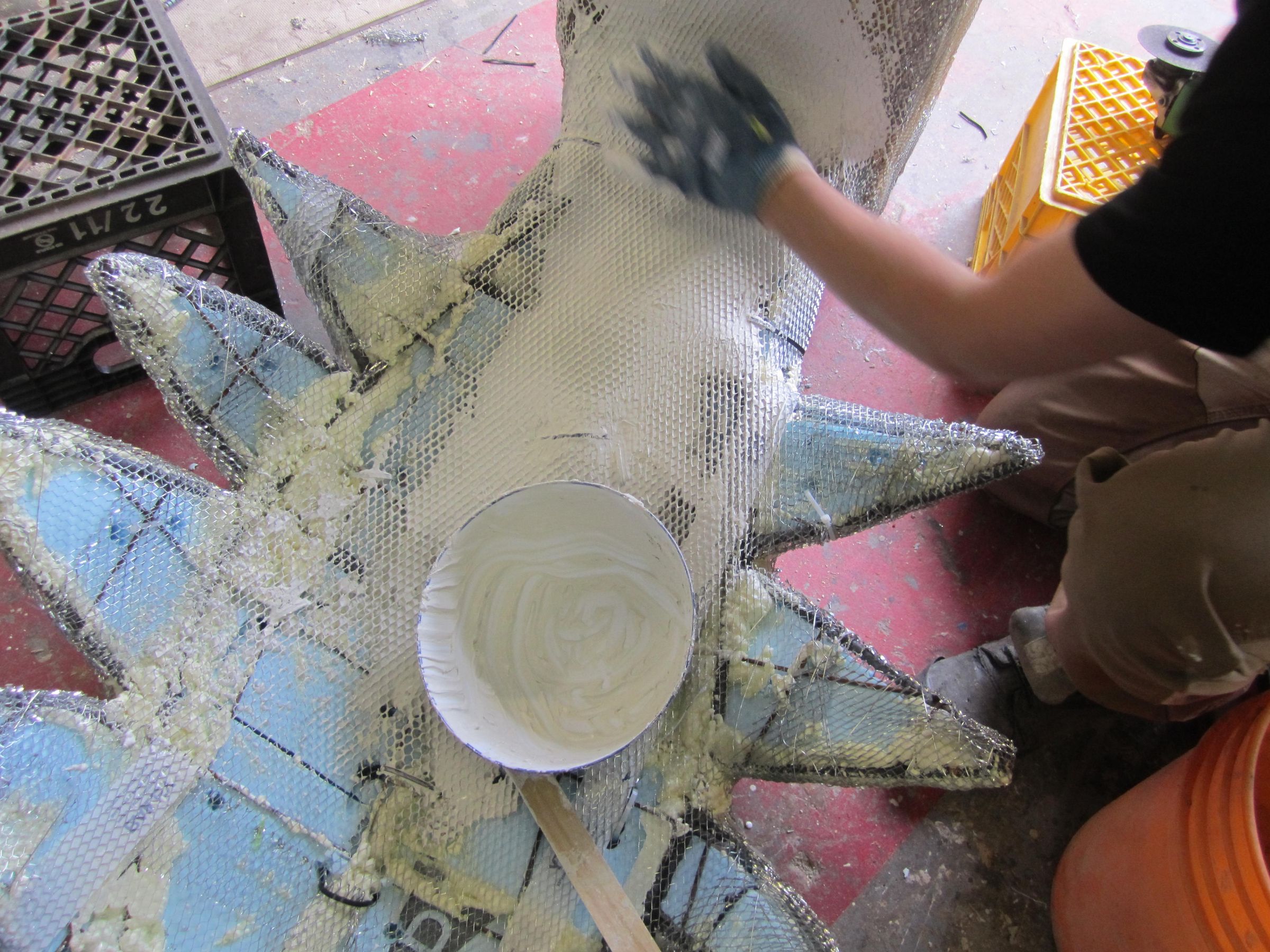 Beetlejuice Concrete Art Chair 5 Steps (with Pictures) Instructables