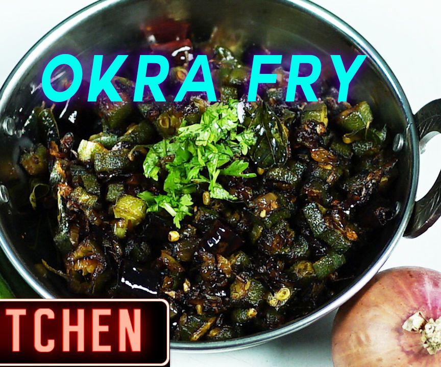 Andhra Style Okra Fry 