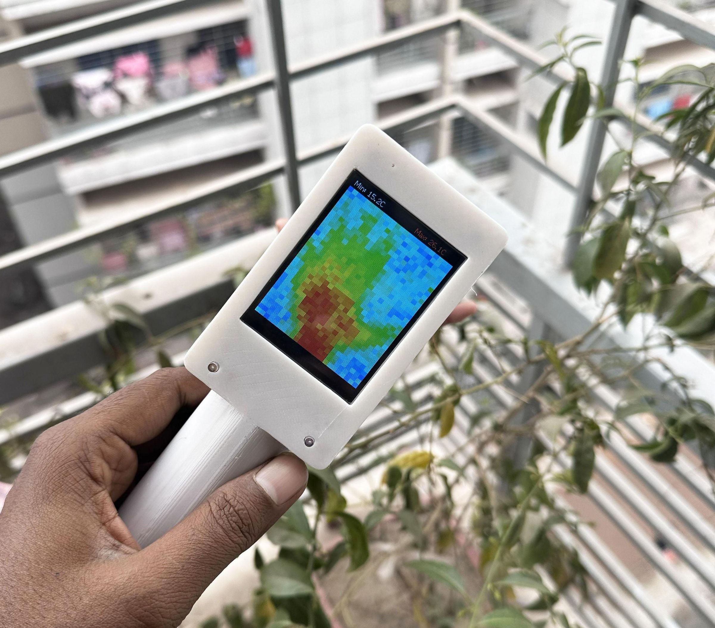 See the Unseen Heat: Build a Portable Thermal Camera With ESP32