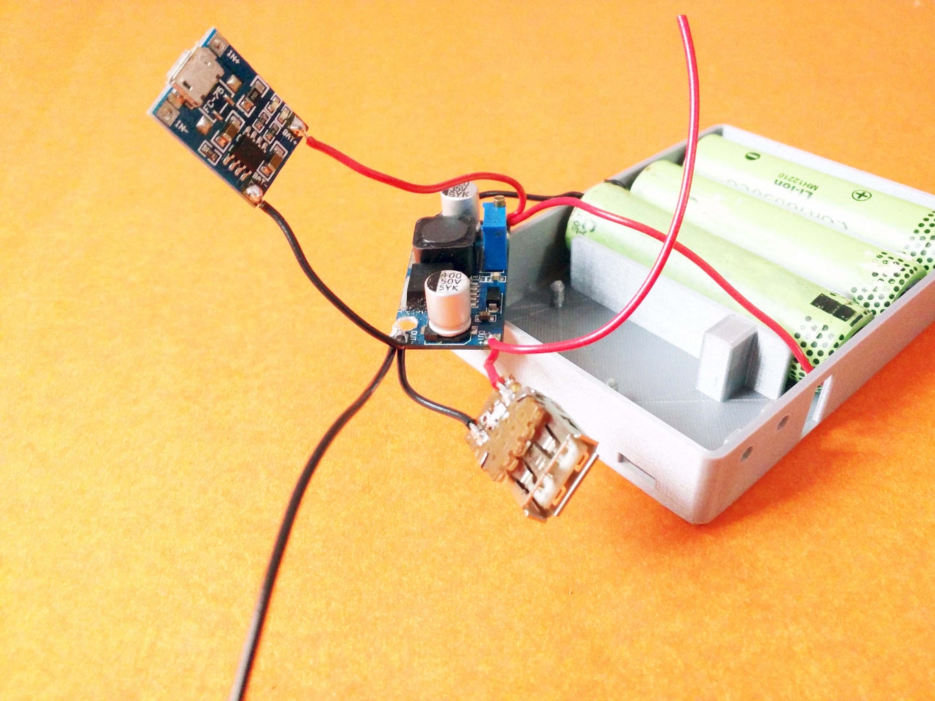 DIY Wireless Charging Power Bank : 8 Steps (with Pictures) Circuit Diagram