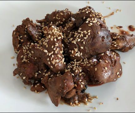 Offal - Honey Glazed Chicken Liver & Heart - Chicken Liver Fry