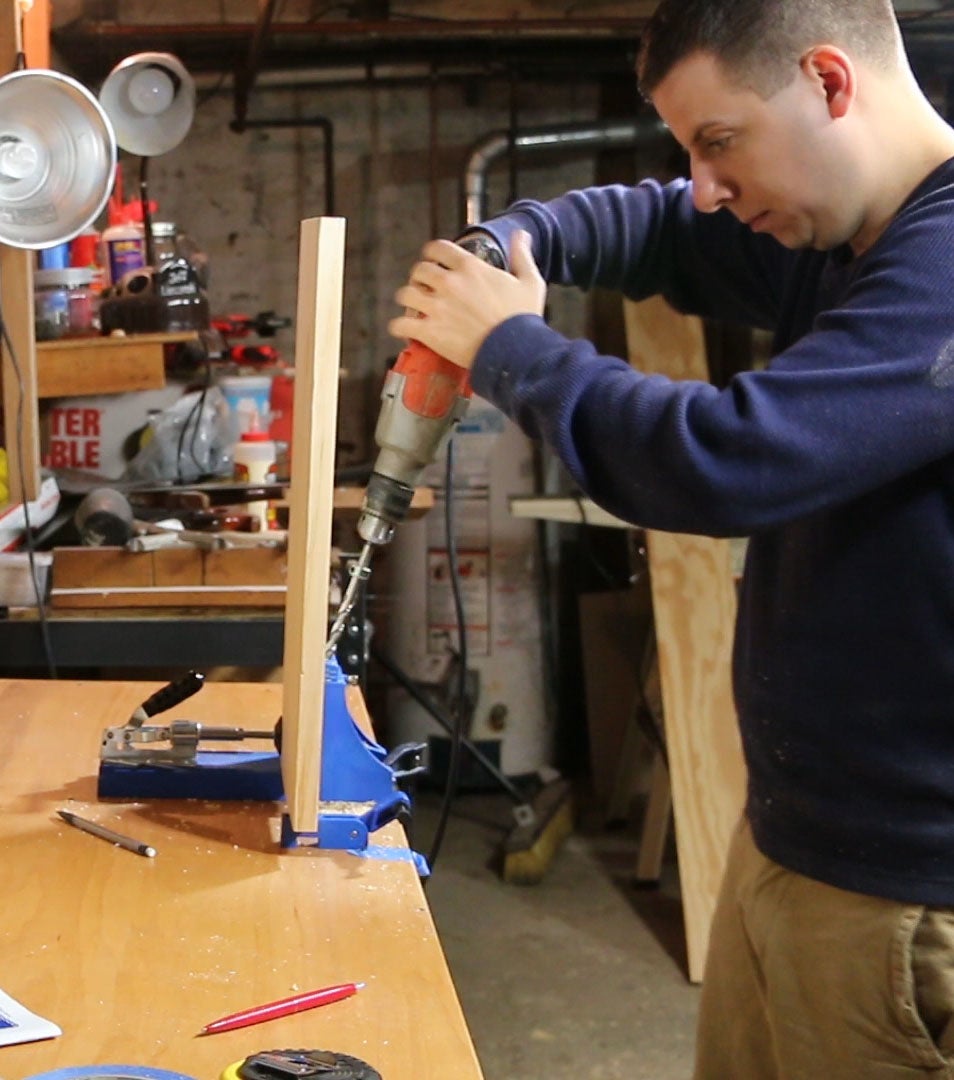 Assemble the Cube Frame With Pocket Holes