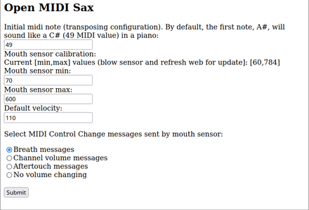 Open MIDI Sax: Build Your Own MIDI Wind Controller for Less Than 10 ...