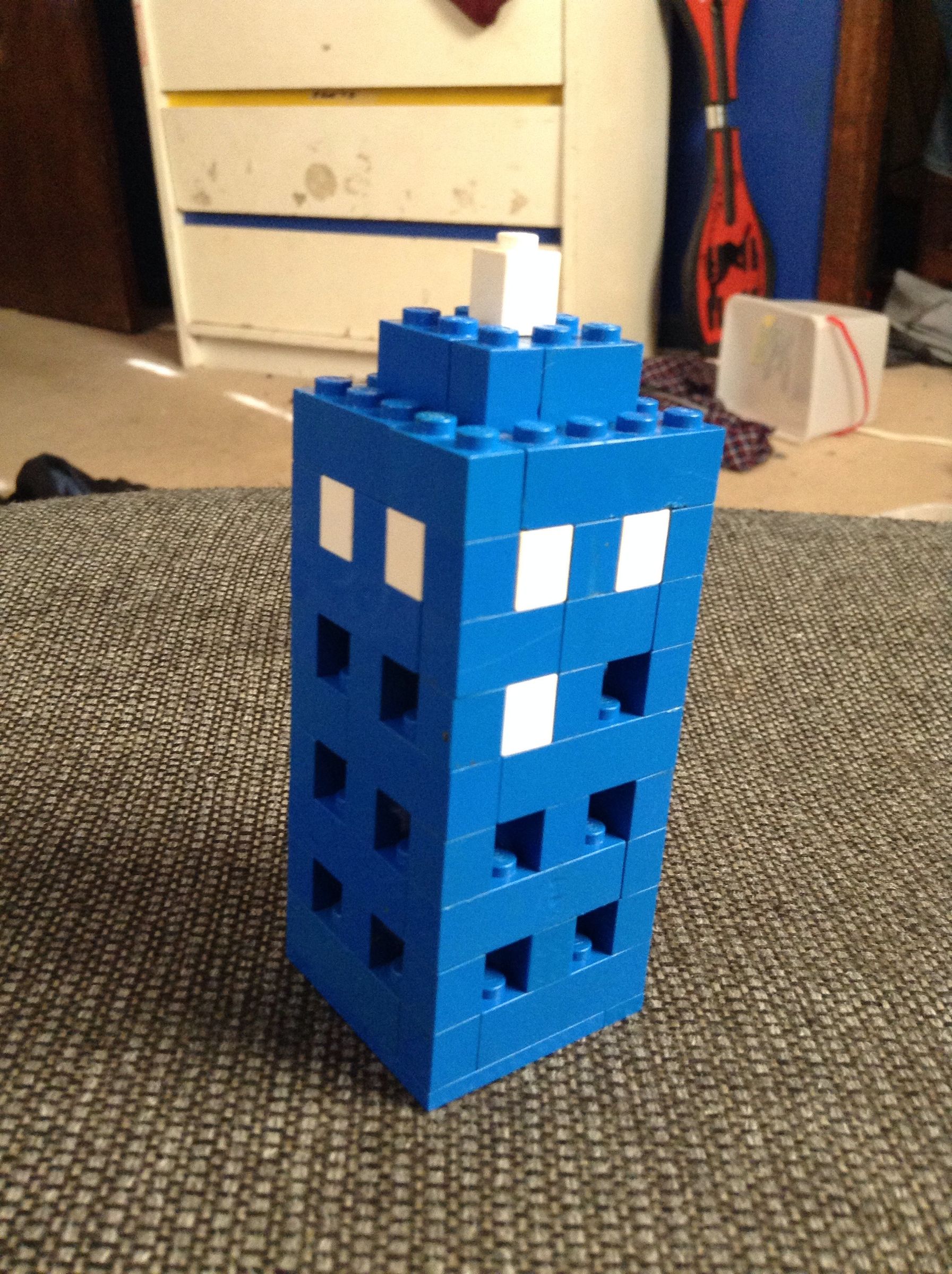 3D Lego Tardis