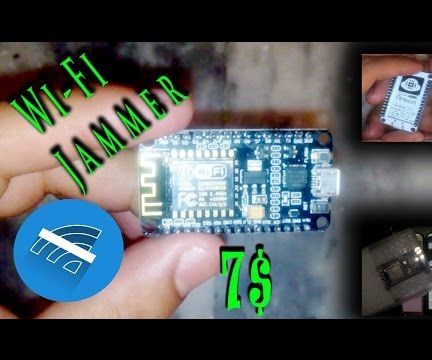 Make Portable WiFi Jammer