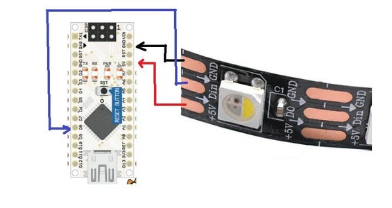 Driving the First WS2816 LED With AVR Assembly