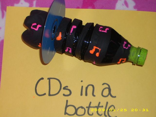 CDs in a Bottle