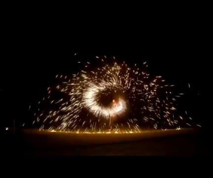 How to Make a Fire Wire (Steel Wool Fireworks)