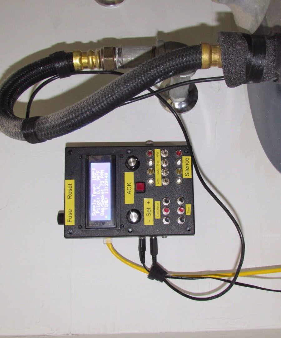Pilot Light and Water Heater Monitor
