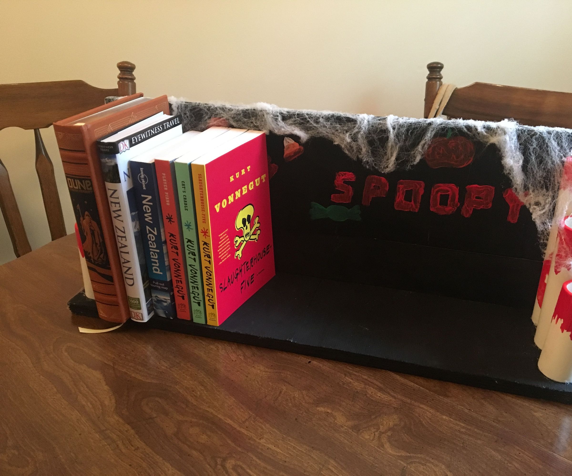 Halloween Bookshelf
