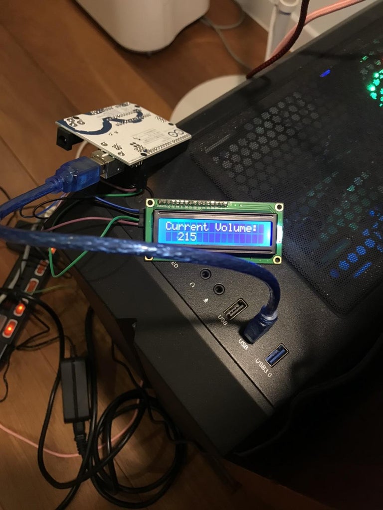 Arduino I2C LCD Volume Display : 7 Steps - Instructables