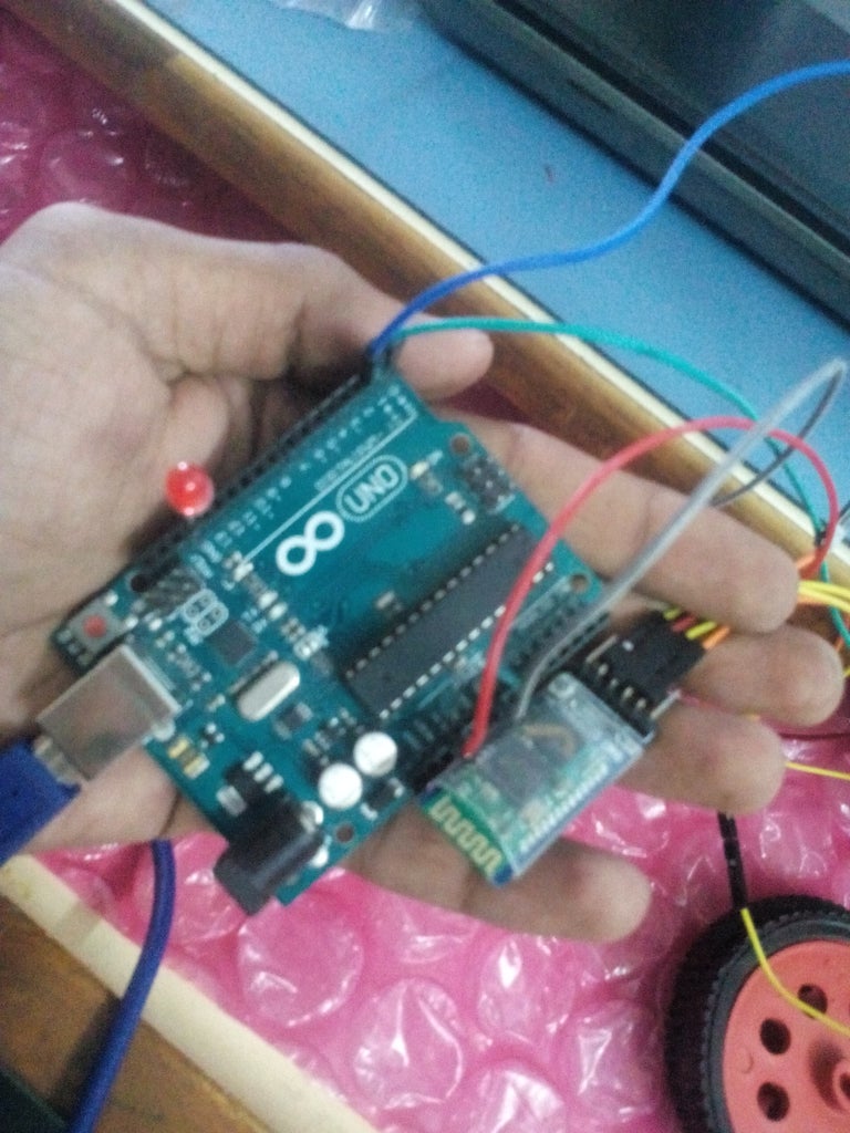 Arduino Bluetooth Led