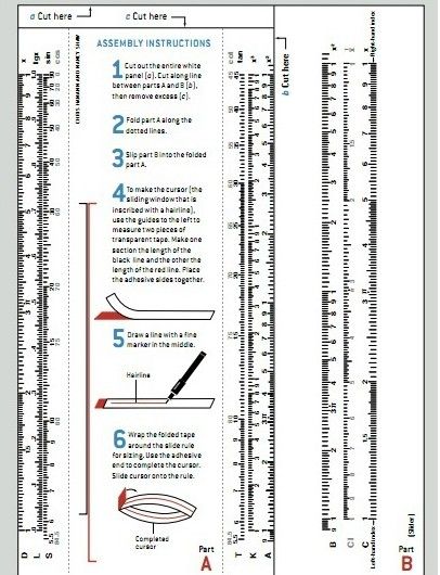 Triangular Slide Rule Making Your Own Slide Rule : 8 Steps (with Pictures) - Instructables