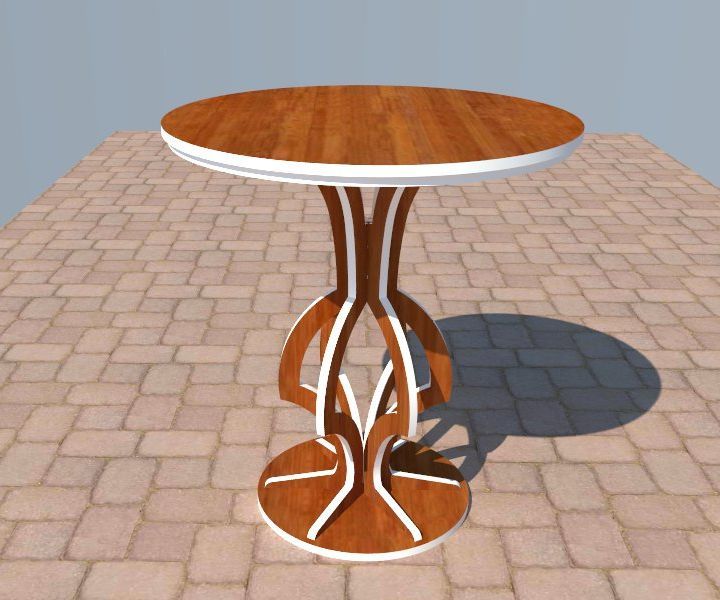 Decorative Caffe Table 