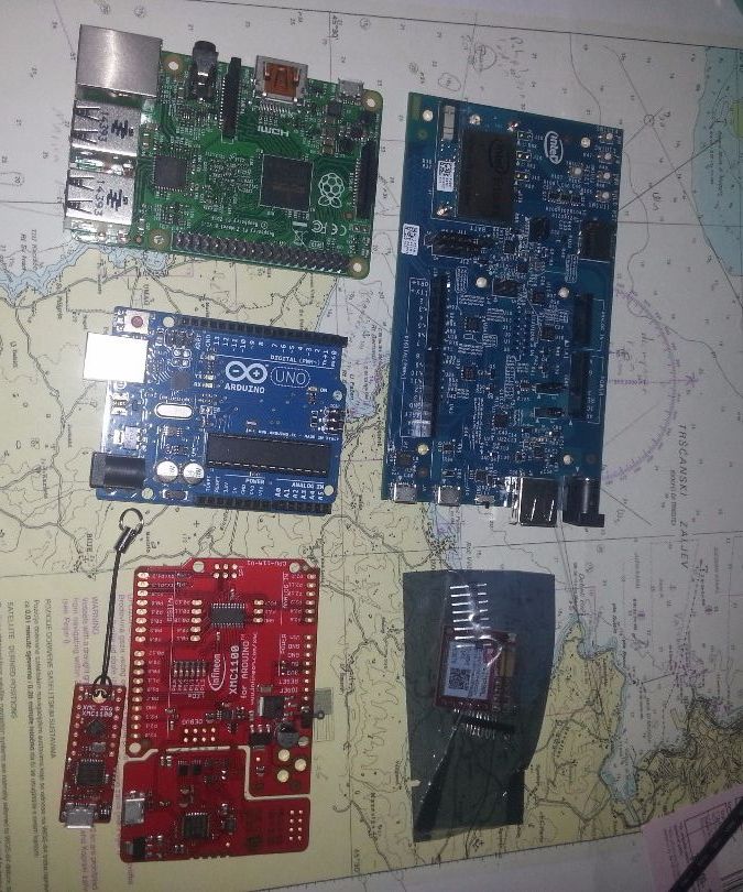 Smart Weekend House With Intel Edison
