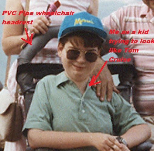 Temporary Wheelchair Headrest Attachment