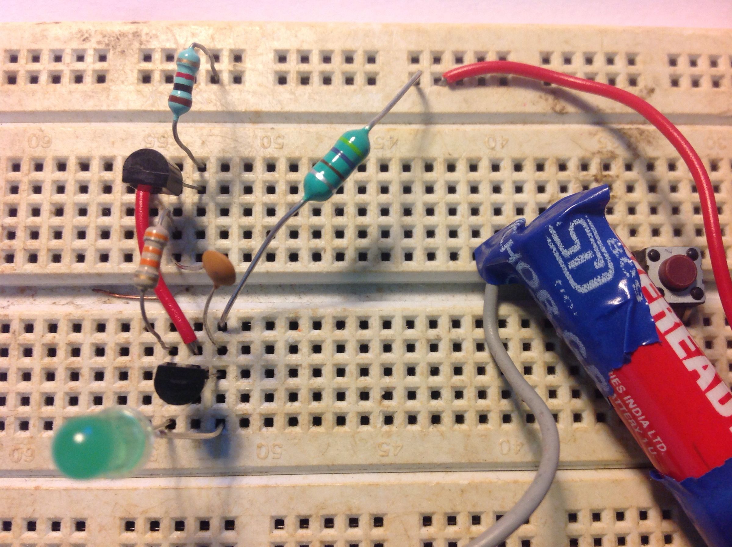 Super Simple Inductor Joule Thief! 5 Steps (with Pictures