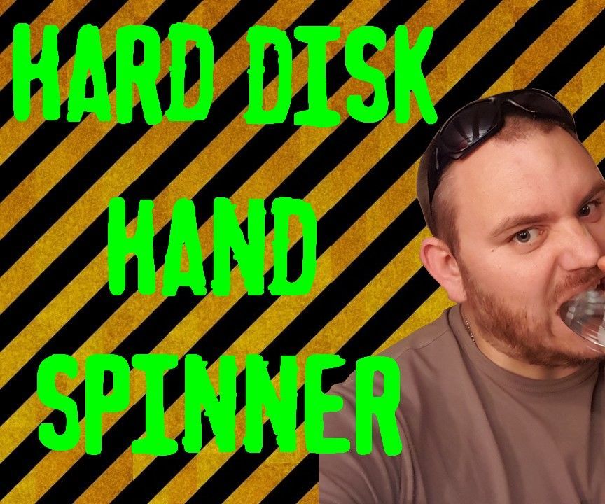 How to Make a Hand Spinner Whith a Hard Drive   