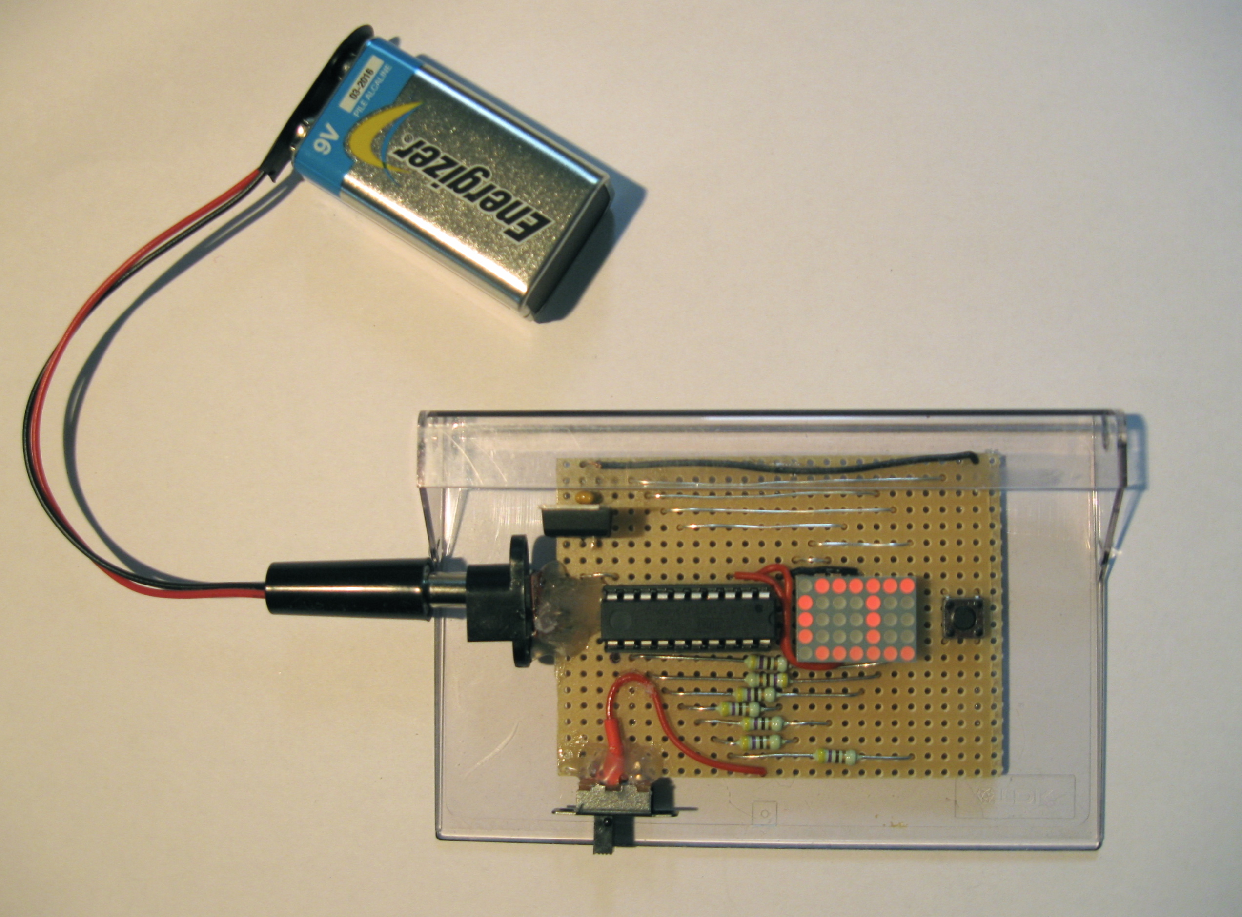 Attiny2313 Random Letter Generator