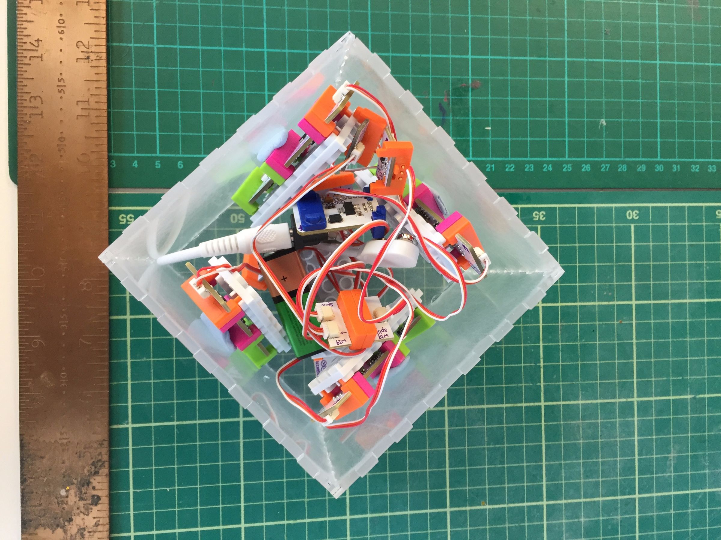Temperature Cube With LittleBits Instructables