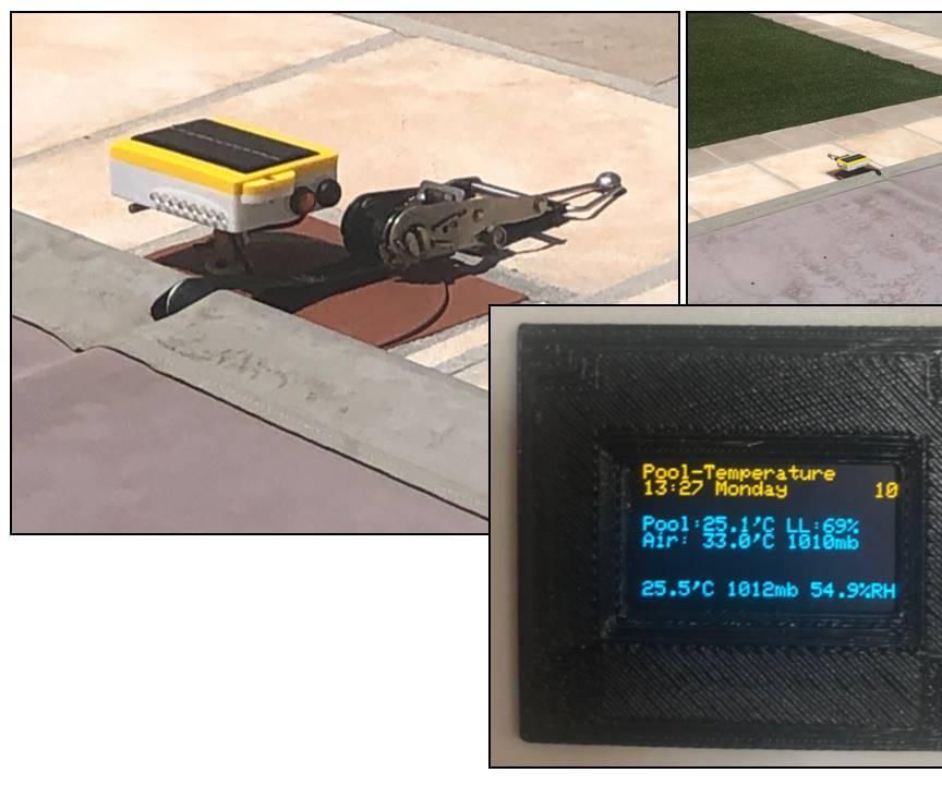 MQTT Swimming Pool Temperature Monitor