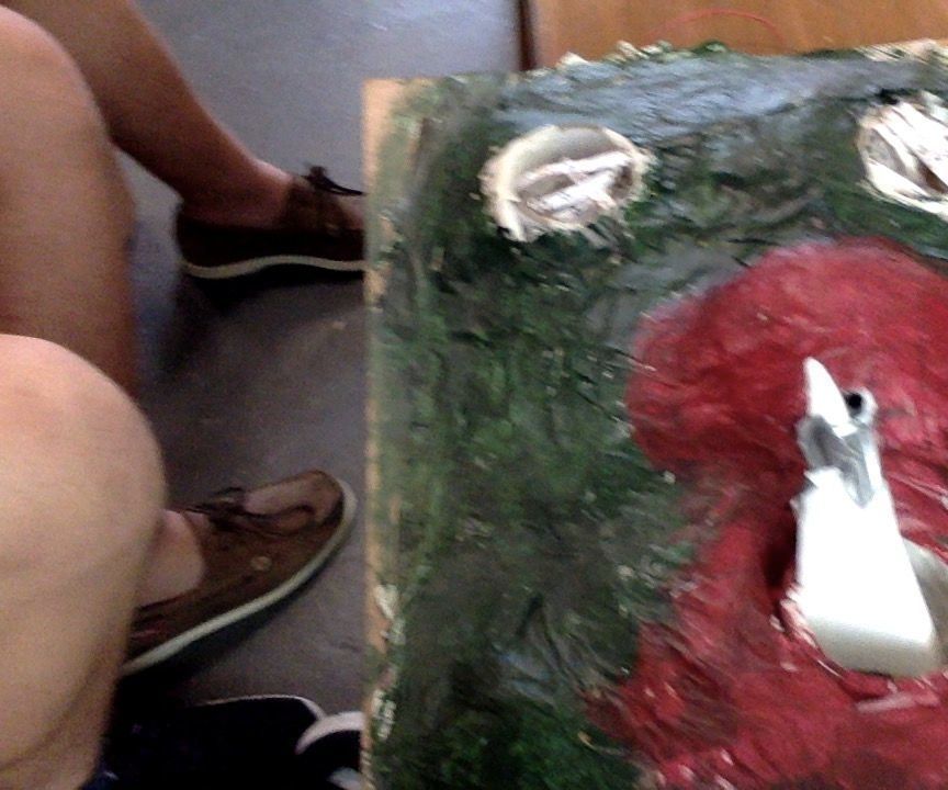 Zombie Spitting Out Vomit