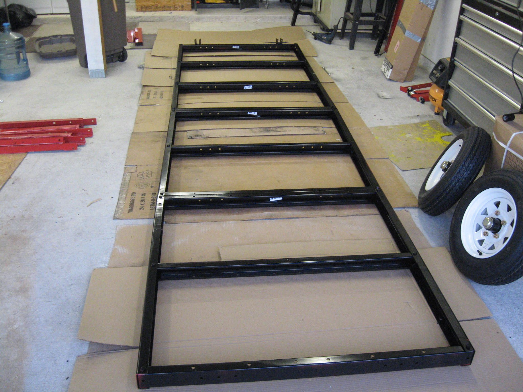 Tandem Axle Reverse Teardrop Camper (Harbor Freight) Instructables