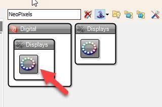 In Visuino Add Components