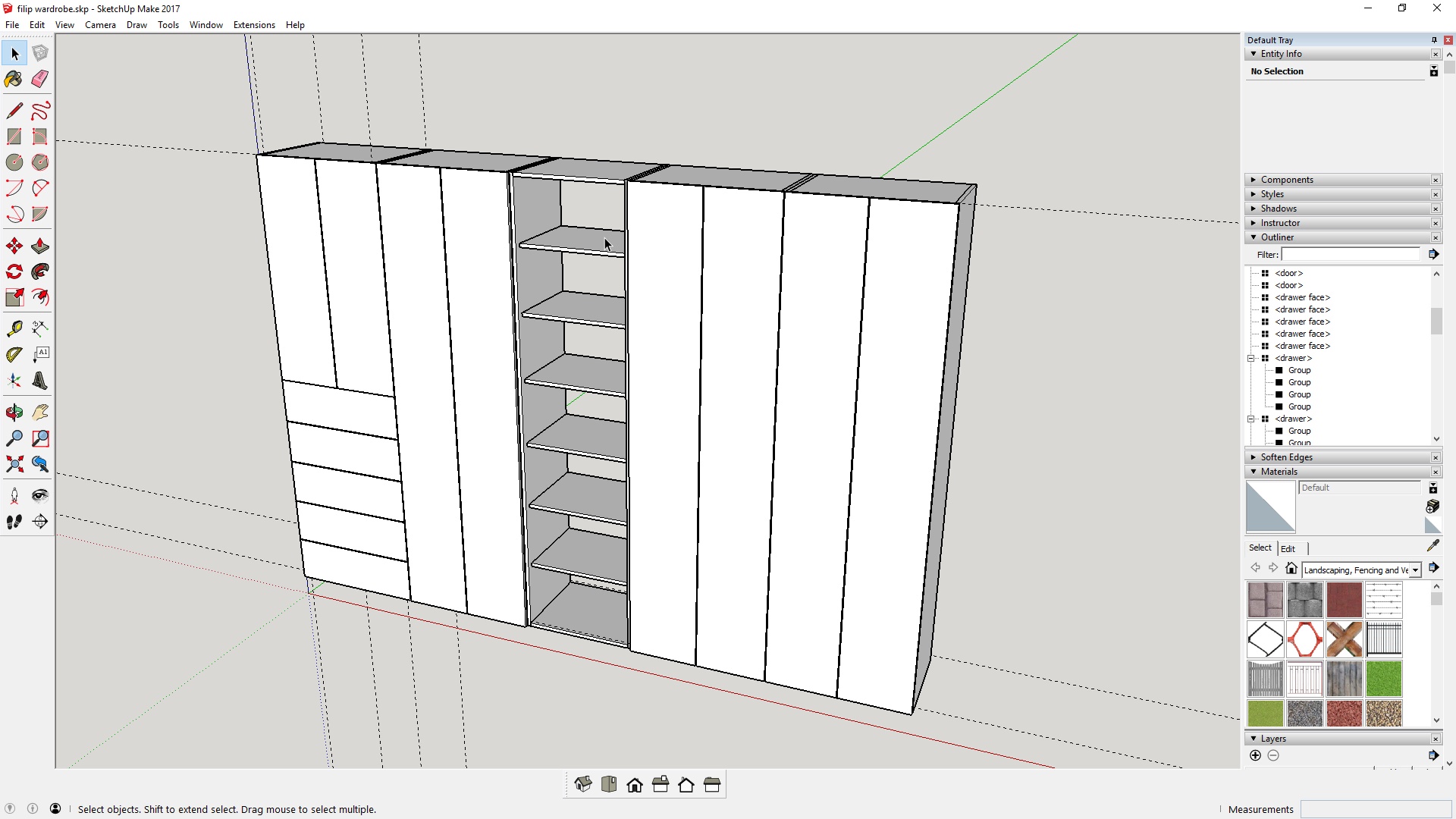 Designing Melamine Furniture in SketchUp 10 Steps Instructables