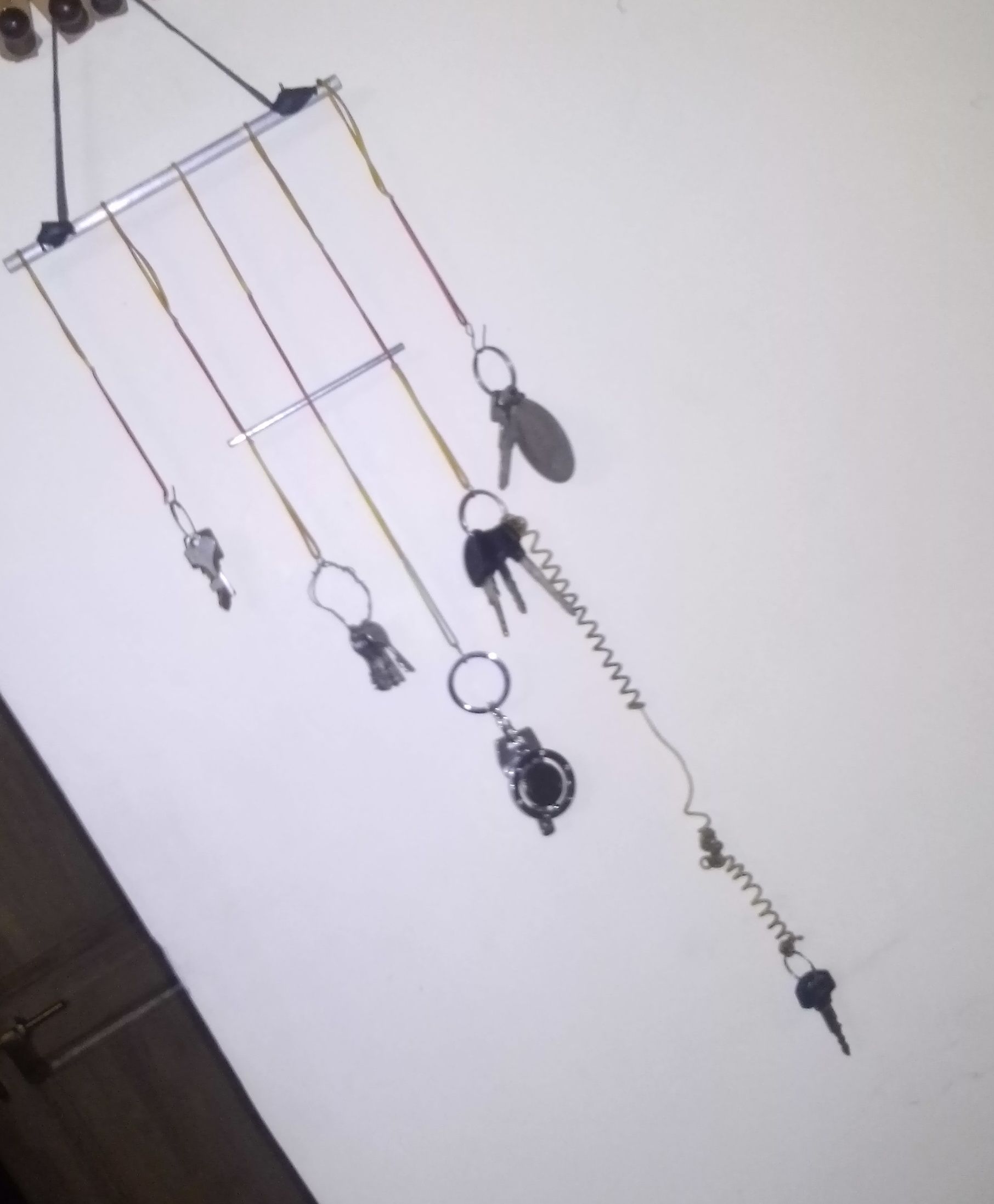 Rubber Band Key Holder