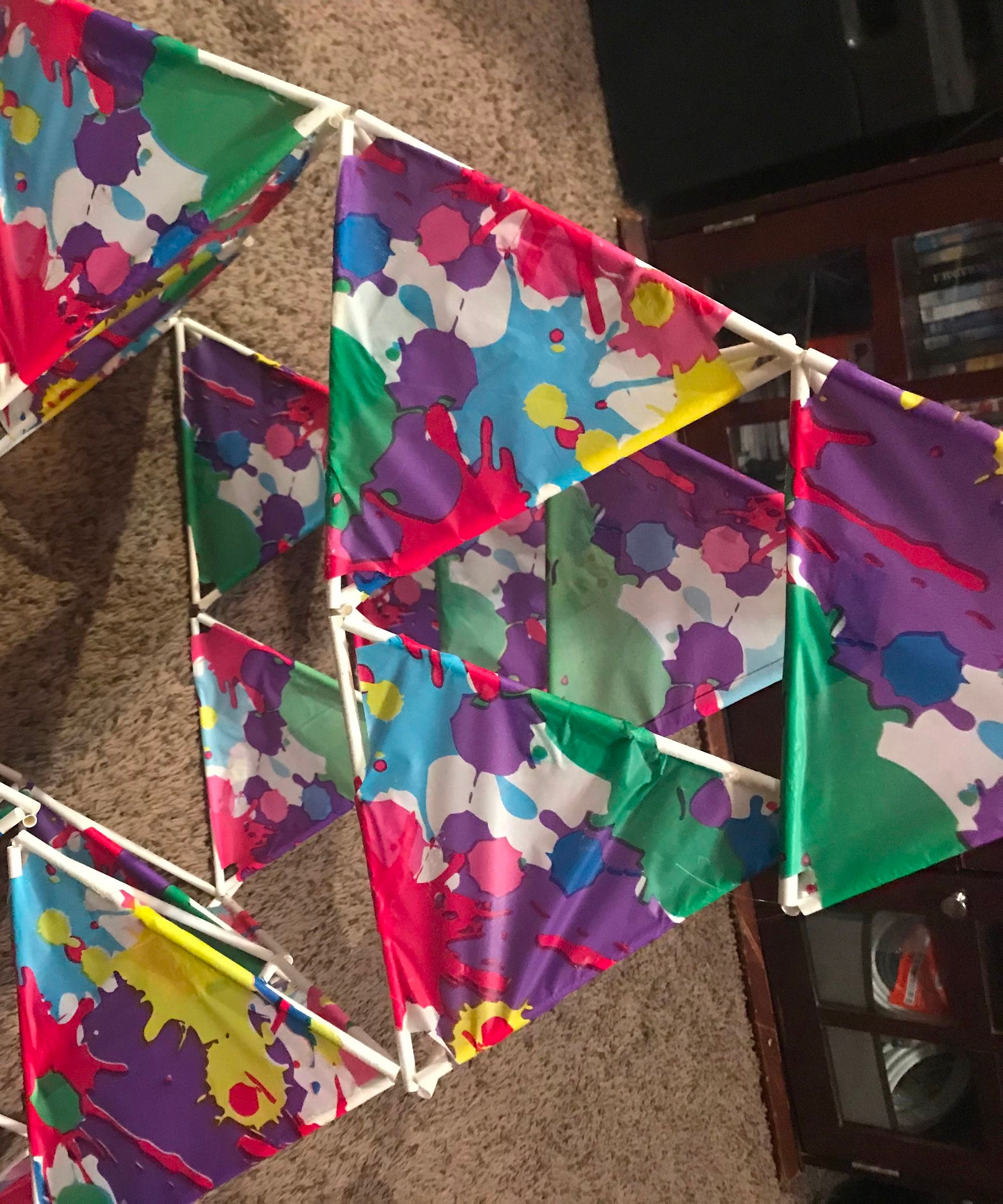 How to Make a Tetrahedral Kite (16-Cells)