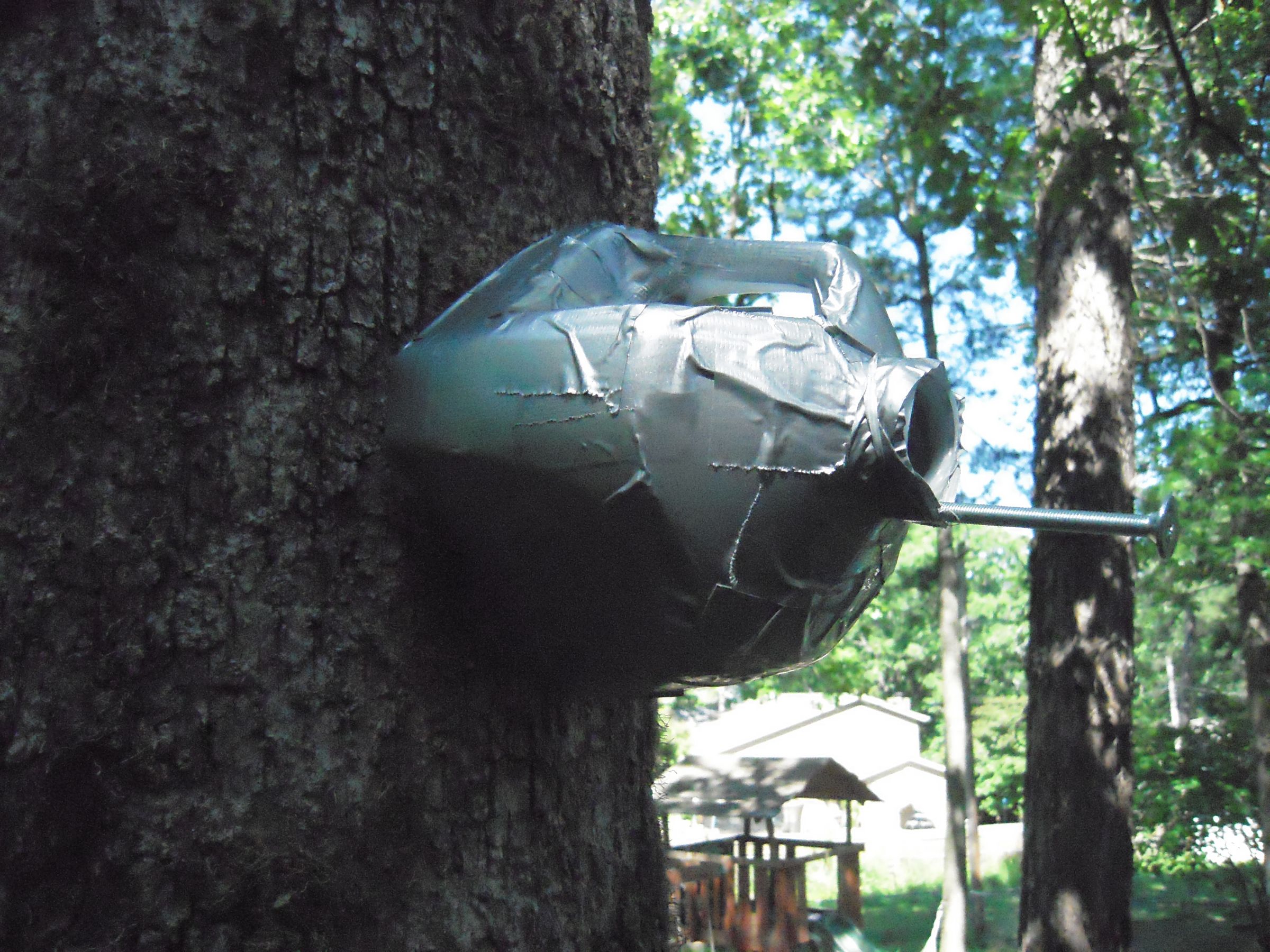 Recycled Milk Jug Bird House