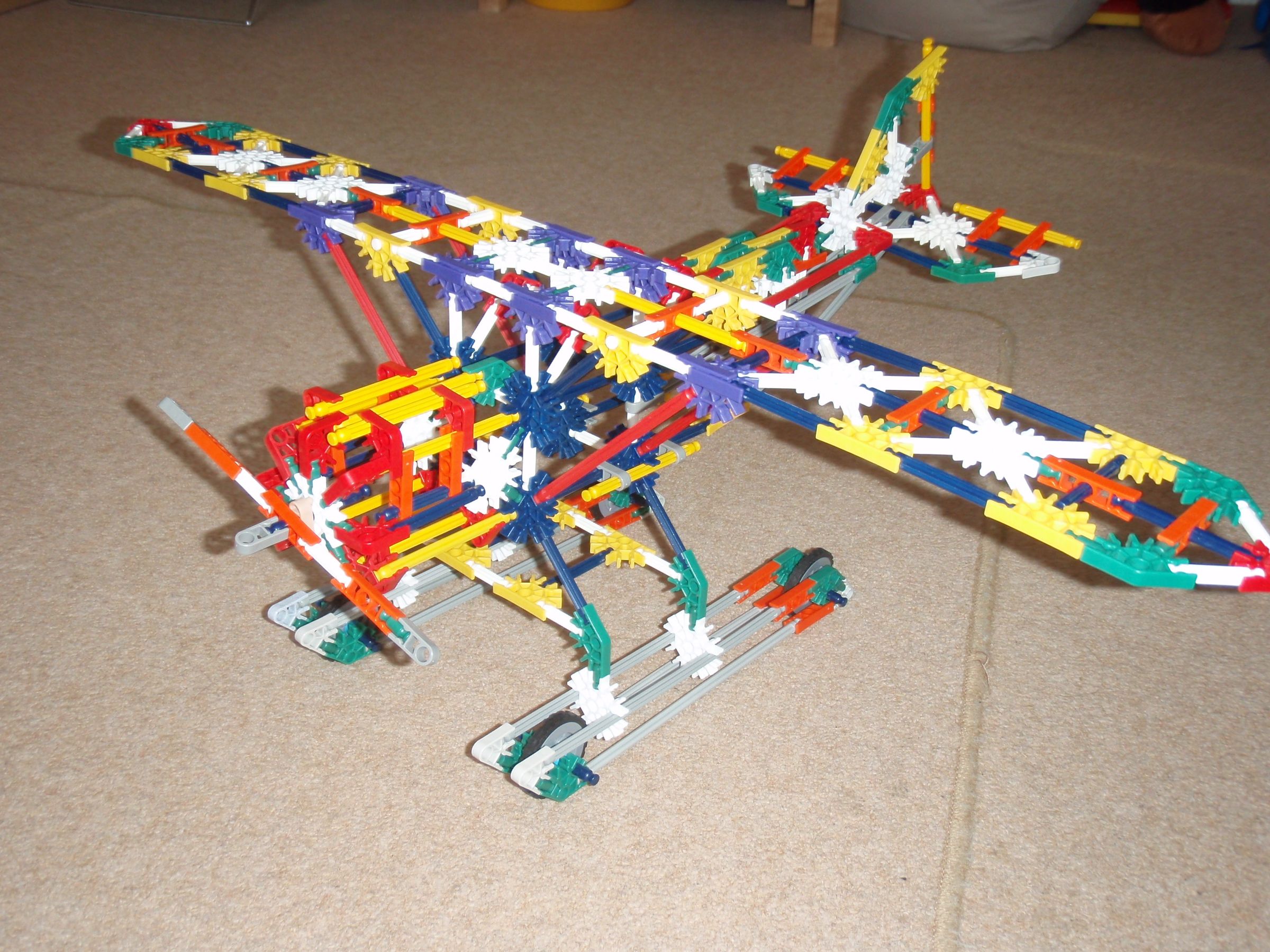 Knex Seaplane 6 Steps Instructables