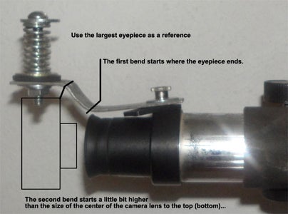 Bending the Metal Strip to Fit Your Camera.