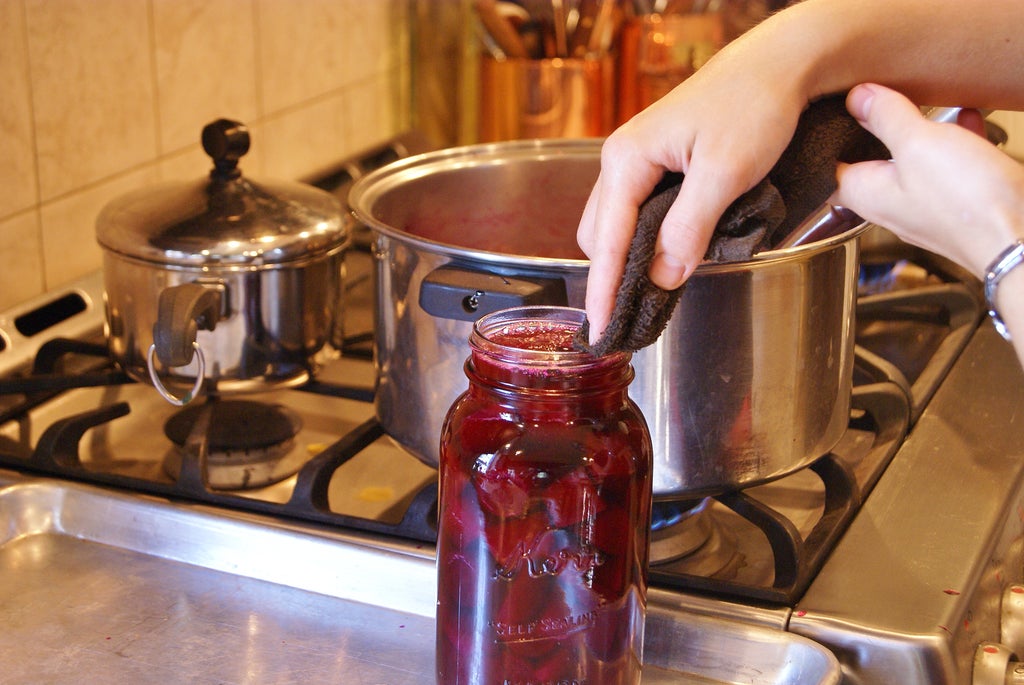 Wipe Off the Top of the Jar.