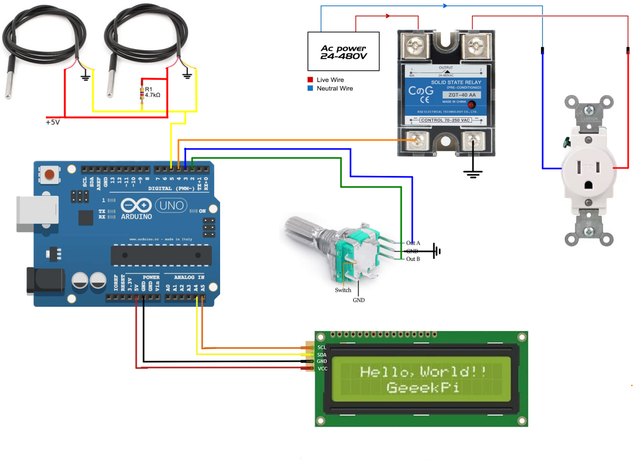 Arduino Heating or Cooling Control - SHProject 5 : 9 Steps (with ...
