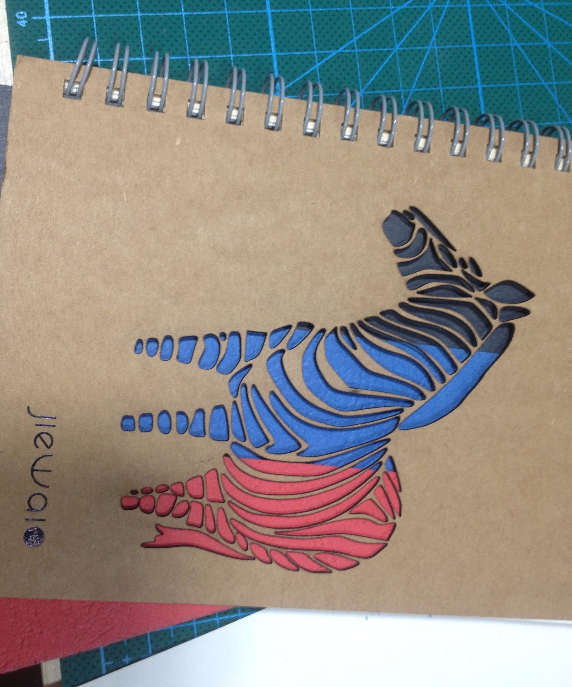 Laser Cut Notebook