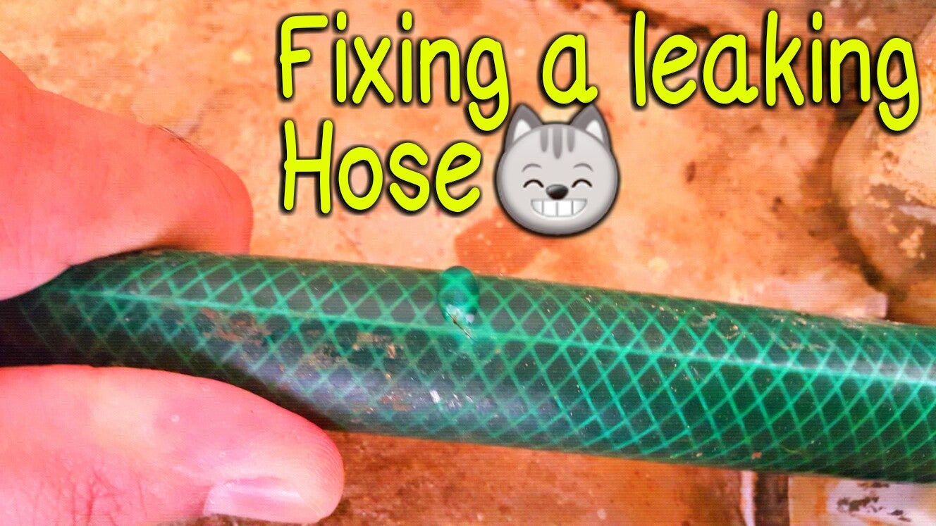 Fixing a Punctured Garden Hose in 3 Minutes! 4 Steps (with Pictures