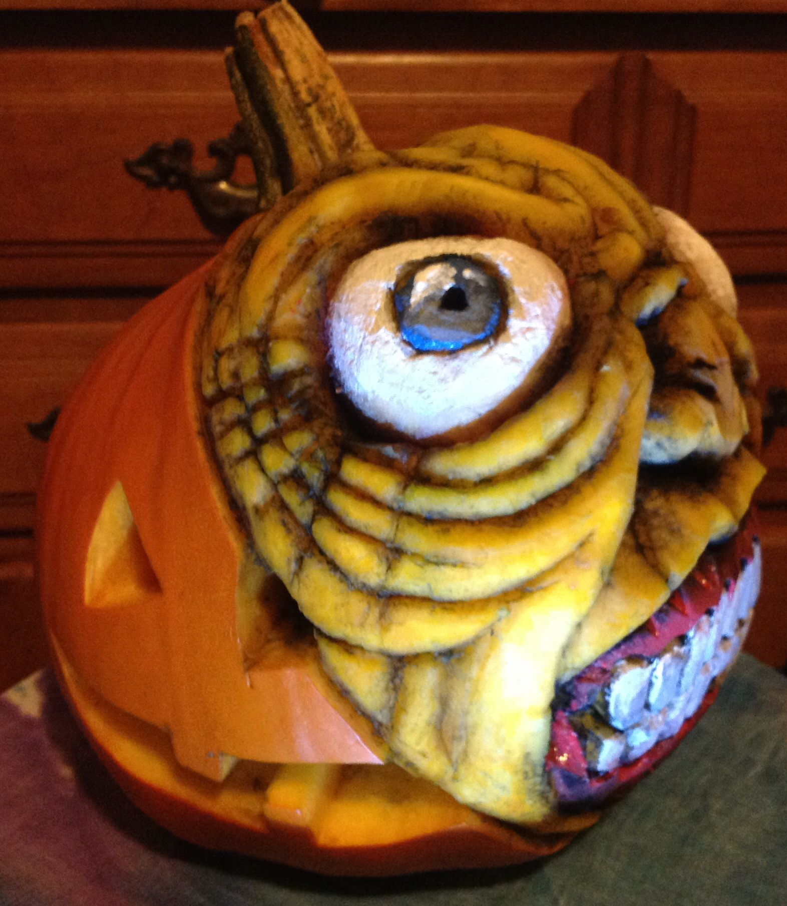 Mutant Mask Pumpkin