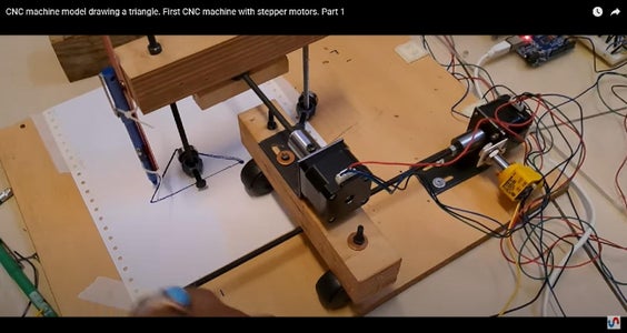 Basic CNC Machine Using Arduino Uno, Stepper Motors. - Instructables