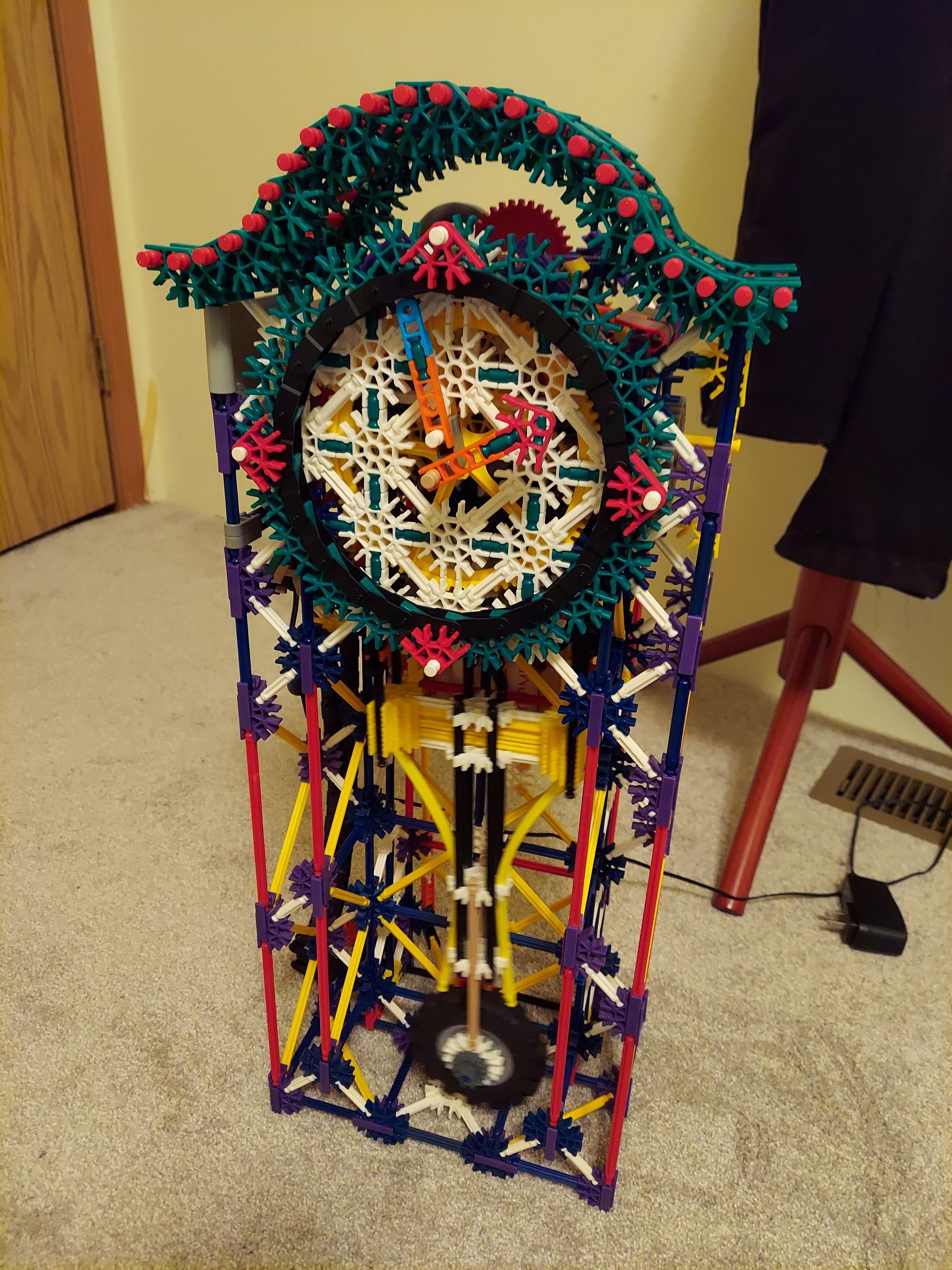 K'nex Mini Grandfather Clock 34 Steps Instructables